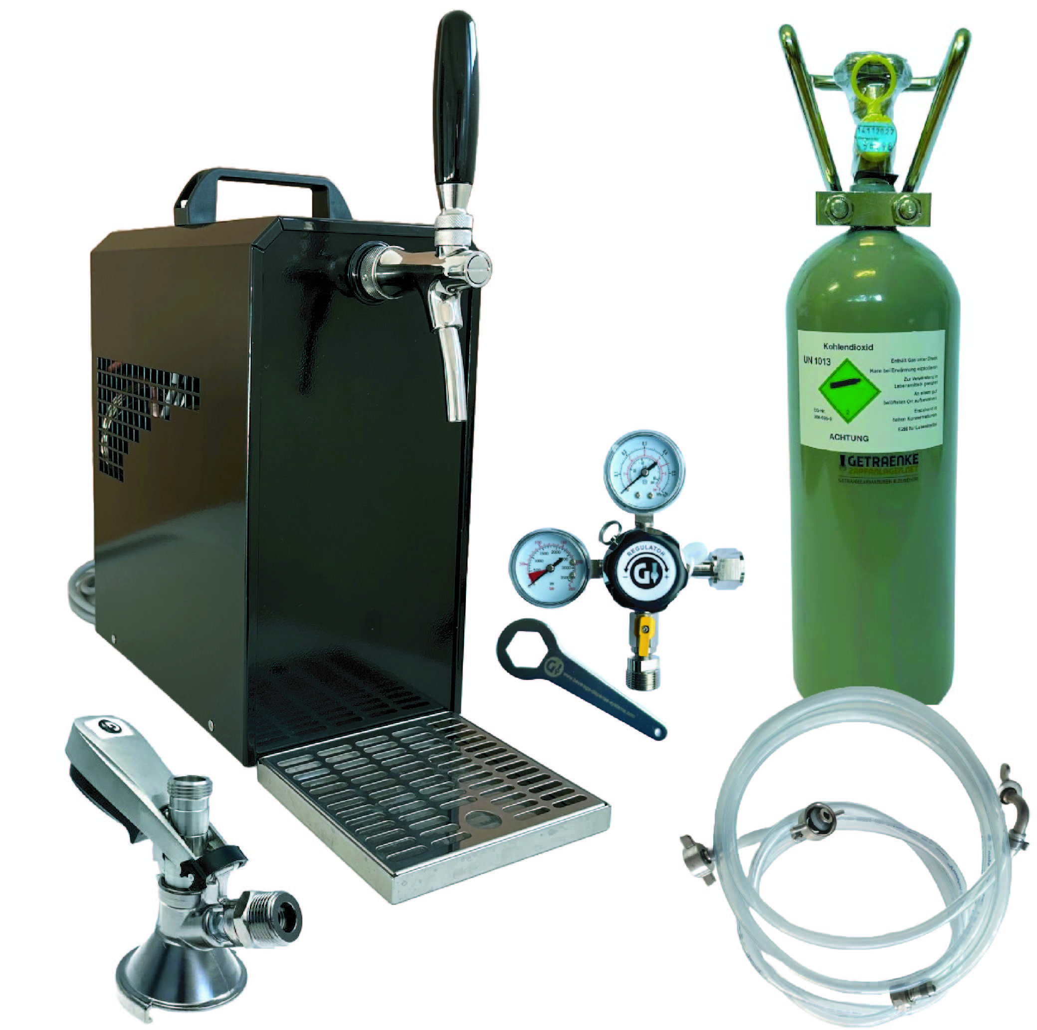 Öldispenser komplett set, 35 liter/h Öldispenser komplett set, 35 liter/h