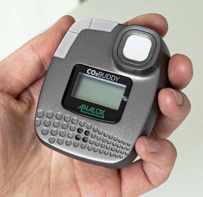 mobiles Co2 Warngerät Analox Co2 Buddy-GZA85003247-Analox mobiles Co2 Warngerät Analox Co2 Buddy-GZA85003247-mobiles Co2 Gaswarngerät, Co2 Buddy Analox-Analox