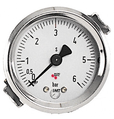 Kontrolluhr, Einbaumanometer-alM-getraenkezapfanlagen.net Kontrolluhr, Einbaumanometer-alM--getraenkezapfanlagen.net