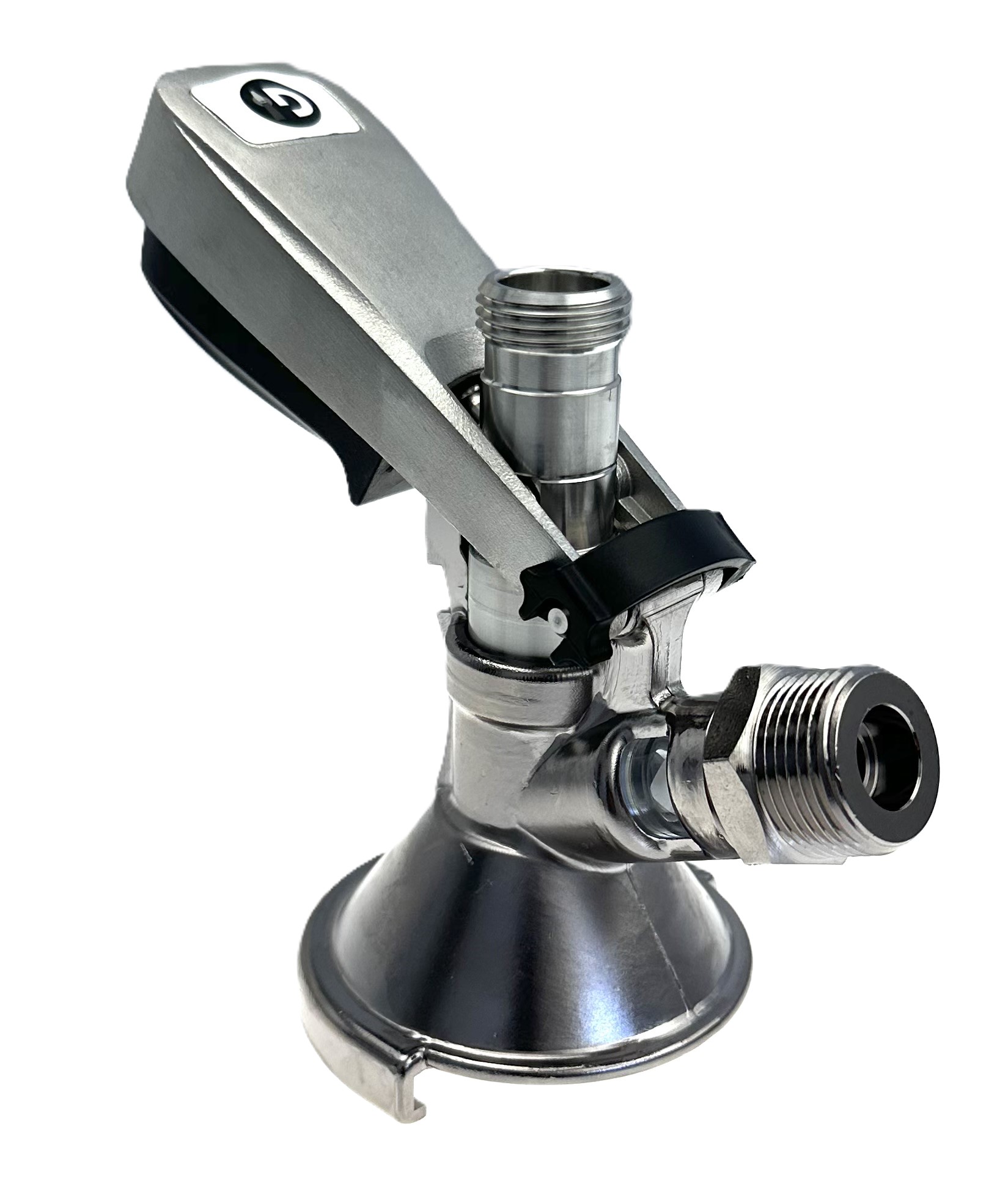 Platt keg-doseringshuvud Platt keg-doseringshuvud