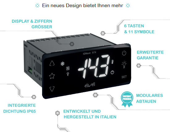 eliwell ID 971 Plus kylaggregat