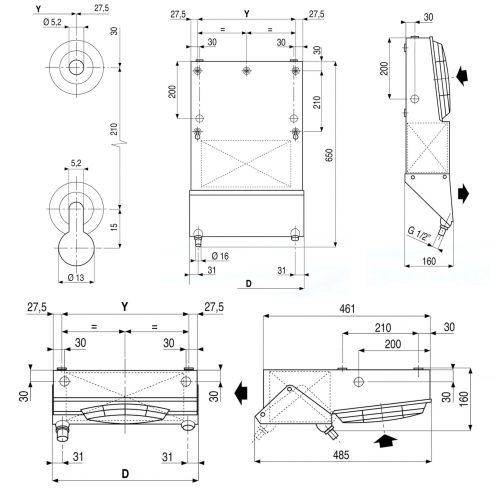 FRIGA BOHN Verdampfer XR-hXRM-Friga-Bohn FRIGA BOHN Verdampfer XR-hXRM-FRIGA BOHN Verdampfer, Friga Bohn XR 60, Friga Bohn XR 80, Friga Bohn XR 90, Friga Bohn XR 100, Friga Bohn XR 122-Friga-Bohn