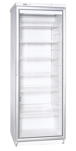 Kylskåp med glasdörr - CD 350 WEISS N med konvektionskylning