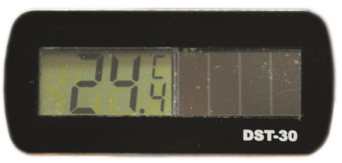 ELIWELL DST-30 Digital solcellstermometer, särskilt för kyldiskar och kylmontrar