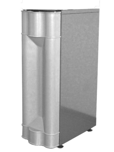 Underskåp (formskåp) för CT 30 Poseidon med magnetisk dörrstängare, förvaringsutrymme 112 liter, design