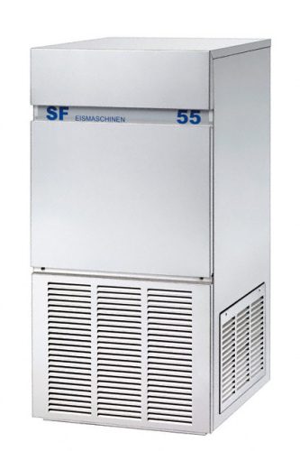 SF55 ismaskin för koner med förvaringsbehållare